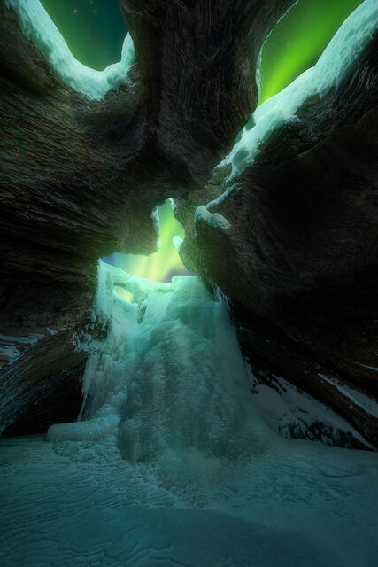 Green Goblin's Cave print