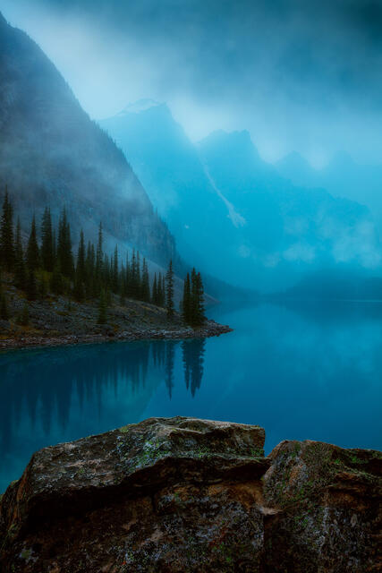 Into the Blues print