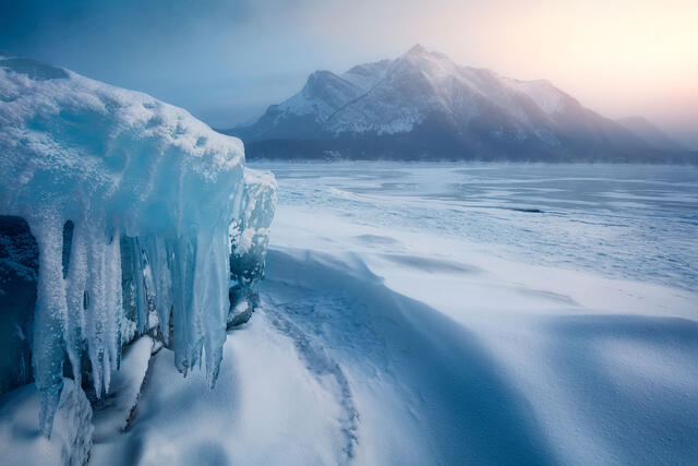 Glaciation print
