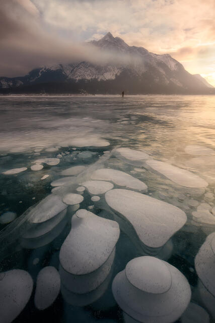 Ice Art print